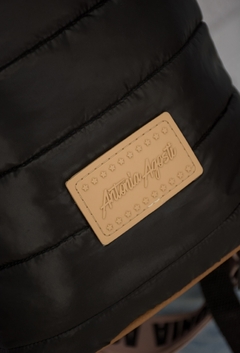 MATERO ARMENIA PUFFER NEGRO Y SUELA - Marijo