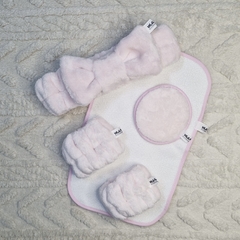 SET SKINCARE MIMO CON VINCHA MOÑO ROSA - comprar online