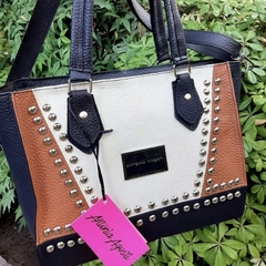 CARTERA CHICAGO DE CUERO NEGRA Y SUELA - comprar online