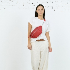RIÑONERA SOPHIE SINTETICA ROJA - comprar online