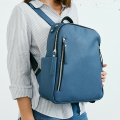 MOCHILA / CARTERA OSLO SINTETICA AZUL - comprar online