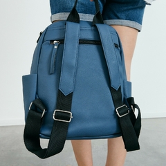 MOCHILA / CARTERA OSLO SINTETICA AZUL - tienda online