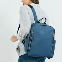 Imagen de MOCHILA / CARTERA OSLO SINTETICA AZUL