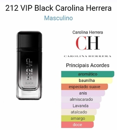 Inspiração 212 VIP Black Carolina Herrera | 25ml - comprar online