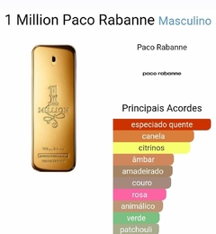 Inspiração 1 Million Paco Rabanne | 25ml - comprar online