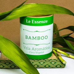 Imagem do Vela Aromática Bamboo - Cera Vegetal de Coco