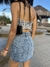 cropped tweed P - Uze Top