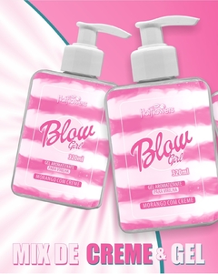 Blow Girl Gel Creme Aromatizante Beijável Para Virilha e Corpo - Hot Flowers
