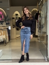 SAIA JEANS MIDI DENIM ZERO