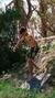 Boardshort Retrô Militar com costura branca - loja online