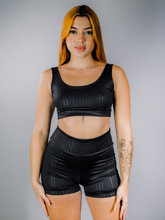 NEWZIG Conjunto De Academia Fitness Short e Top para academia Feminino - loja online