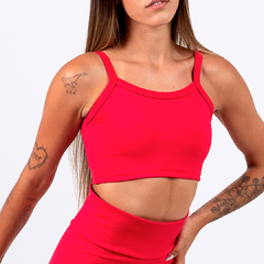Top Fitness com Alcinha de Academia Sem Bojo e em Tecido Suplex com Ótima Sustentação - Oxygen Sport - Respirando Novos Ares no Mundo do Esporte!