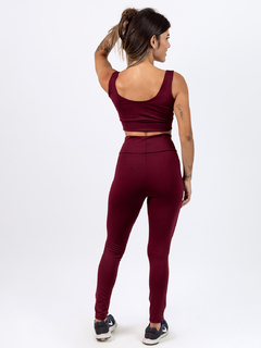 Imagem do Calça Legging Fitness Feminina de Academia com Zero Transparência