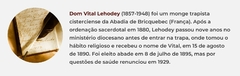 Banner da categoria Dom Vital Lehodey