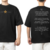 Camisa Oversized Tempo de Alegria Botafogo - Preta