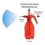 Pulverizador Manual 1,2 Litros Vermelho Pa-1200 Hammer