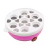 Cozedor Elétrico À Vapor Ovos Fogão Cor Rosa