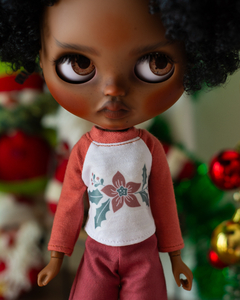 Antique Pink and White Flower Arrangement Christmas T-Shirts