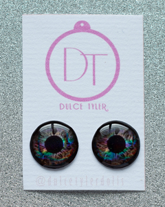 Blythe Eyechips EYEB037S Holographic Black