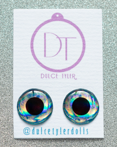 Eyechips pra Blythe EYEB028M Holográfico Azul Claro