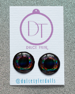 Blythe Eyechips EYEB037M Holographic Black