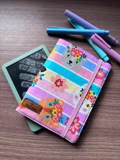 Kindle Cover - Cats and Flowers