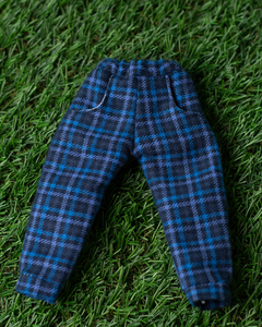 Wide Jogger Pants Blue on internet