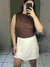 Short saia branco na internet