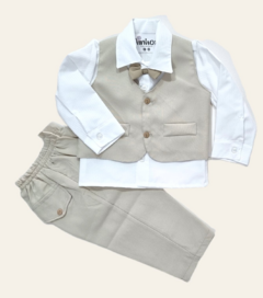 TRAJE BB BAUTISMO (20730) - Ainhoa