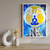7 - Achaiah Quadro Decorativo Anjo Cabalístico