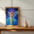 6 - Lelahel Quadro Decorativo Anjo Cabalístico