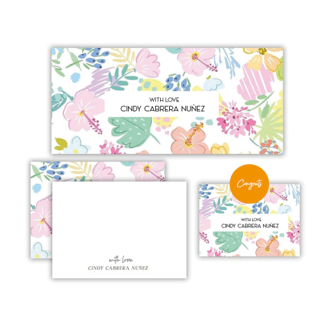 Papelería Social Personalizada - Mod. 34