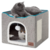 Casa Y Cama Plegable Para Gatos Con Rascador Y Cojín Suave
