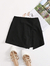 Prive skort con abertura adelante de cintura elastica - comprar en línea