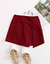 Prive skort con abertura adelante de cintura elastica - tienda en línea