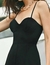 Jumpsuit slip de muslo con abertura unicolor - comprar en línea