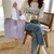 Imagen de Bolso de hombro Retro informal para mujer, bolso de lona fresco pequeño de Colo