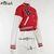 Imagen de FQLWL-Chaqueta de béisbol marrón para mujer, abrigo de retazos con botones, To