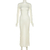 WJFZQM-vestido ajustado de punto para mujer, ropa de calle informal de hadas Gru - Encu