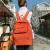 Imagen de Mochila informal de nailon para mujer, morral escolar grande para chicas adolesc