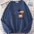 Sudadera con capucha con estampado de gato no en servicio para mujer, ropa depor - Encu