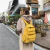 Imagen de Mochila informal de nailon para mujer, morral escolar grande para chicas adolesc