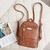 REPRCLA-Mochila Vintage de cuero para mujer, bolso de hombro femenino, mochilas en internet