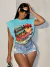 FQLWL-ropa de calle sin mangas para mujer, Tops cortos de vendaje, Camisetas est - tienda en línea