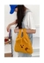 Imagen de Bolso de mano de lona para mujer, bolsa grande de pana de algodón con estampado