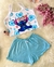Short Doll Infantil Virgininha Suede Premium