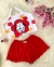 Short Doll Infantil Virgininha Suede Premium