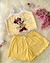 Short Doll Infantil Virgininha Suede Premium