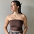 Tube Top - Marrom