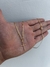 Corrente Piastrine + Crucifixo 2mm (Fecho Boia)